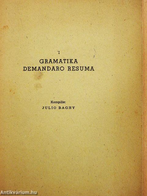 Gramatika Demandaro Resuma