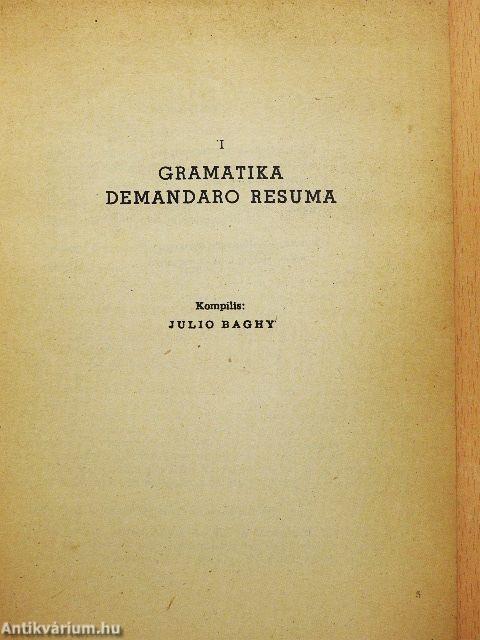 Gramatika Demandaro Resuma