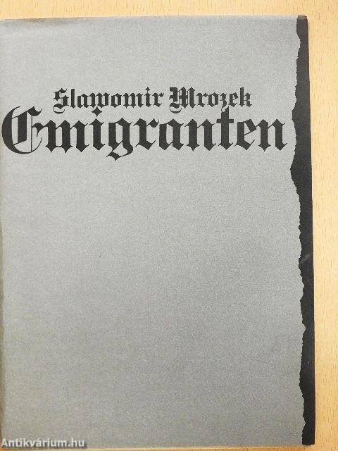 Slawomir Mrozek: Emigranten