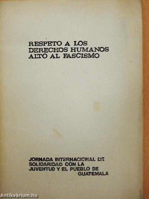 Respeto a los derechos humanos alto al fascismo