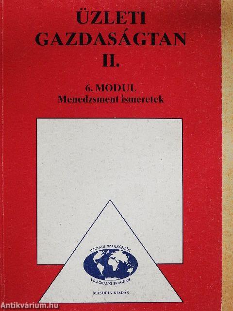 Üzleti gazdaságtan II. 