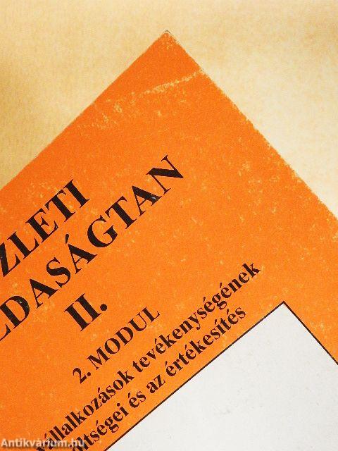 Üzleti gazdaságtan II. 