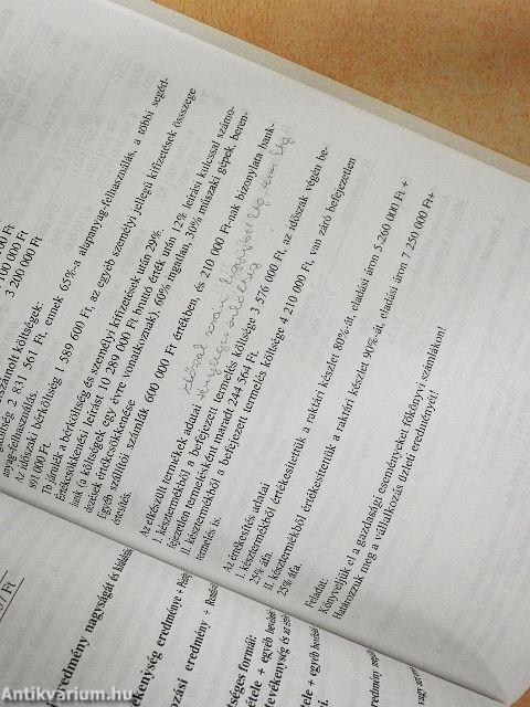 Üzleti gazdaságtan II. 