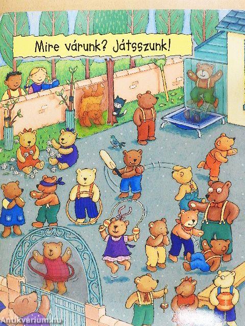 Bújócskázó játékmackók