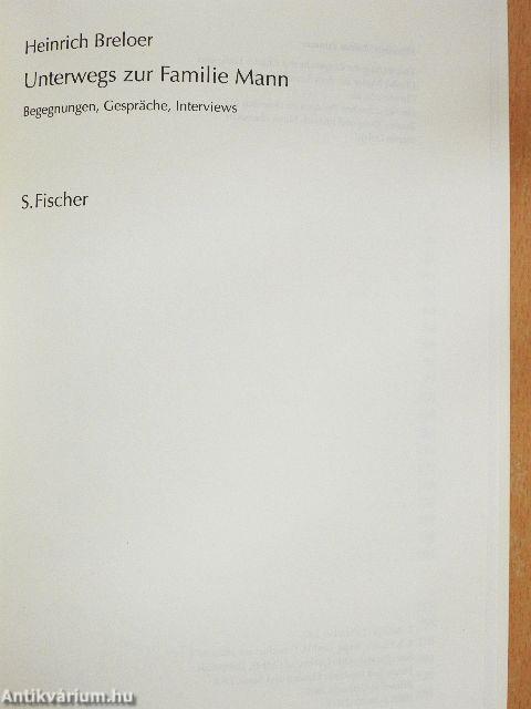 Unterwegs zur Familie Mann