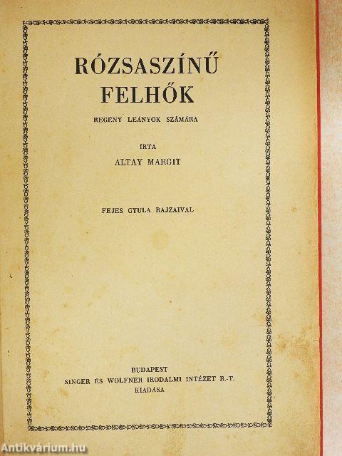 Rózsaszínű felhők