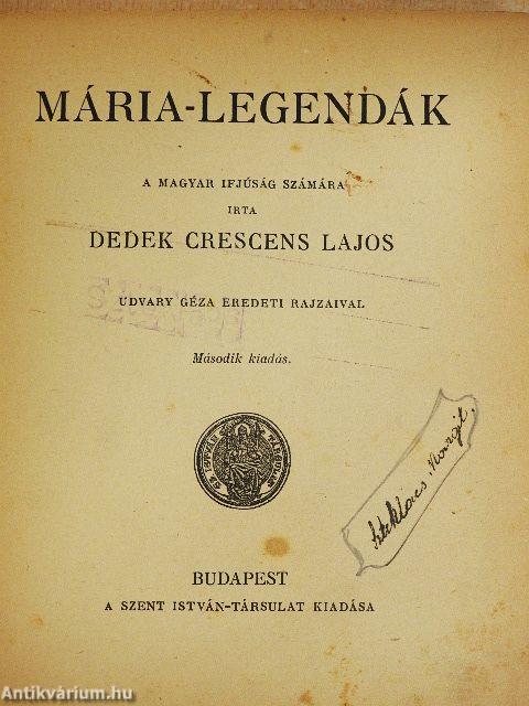 Mária-legendák