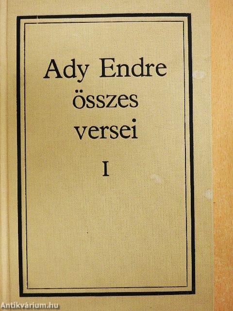 Ady Endre összes versei I-II.