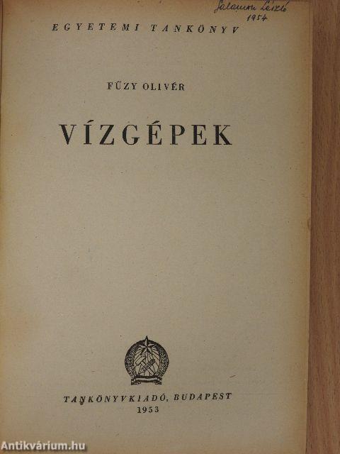 Vízgépek