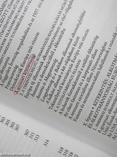 Európai alkotmány- és parlamentarizmustörténet