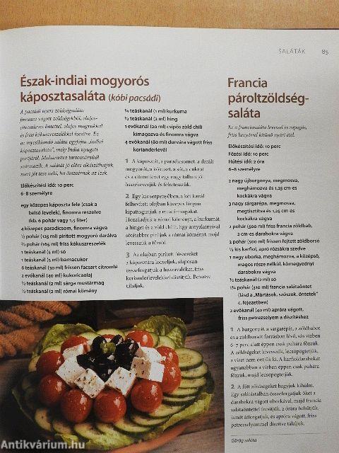 Ínycsiklandó vegetáriánus ételek