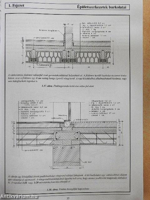 Épületburkoló szakrajz