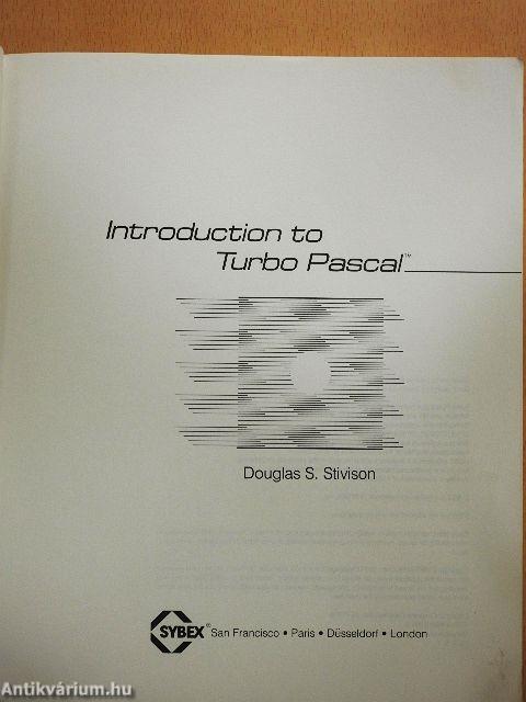 Introduction to Turbo Pascal