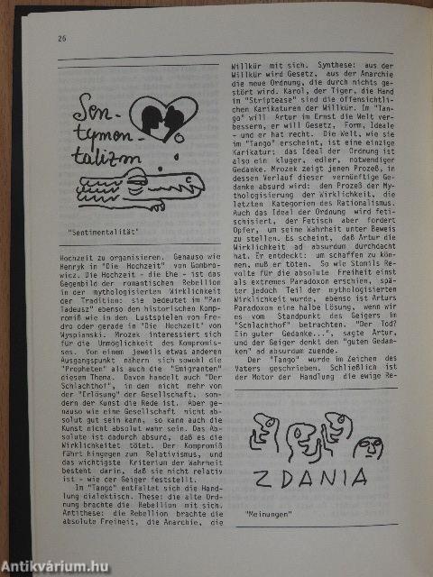 Slawomir Mrozek: Emigranten