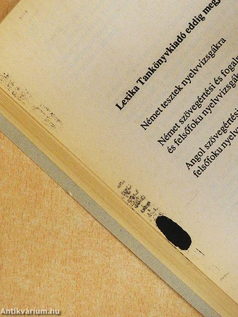 Angol tesztek és fogalmazások a "B" típusú közép és felsőfokú nyelvvizsgákra