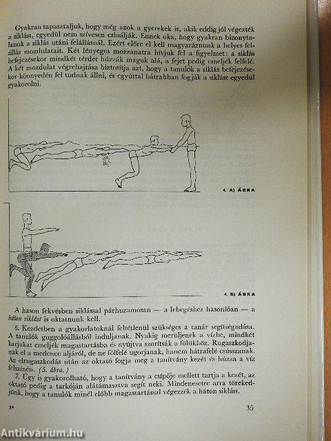 Az úszás oktatása