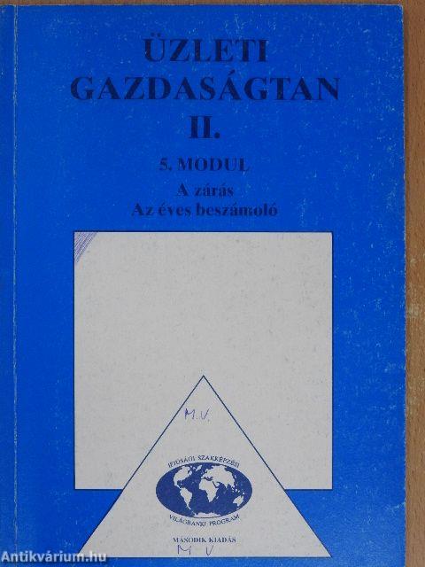Üzleti gazdaságtan II. 