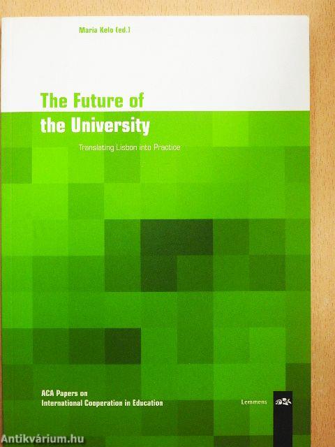 The Future of the University