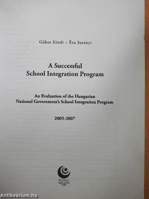 A Successful School Integration Program