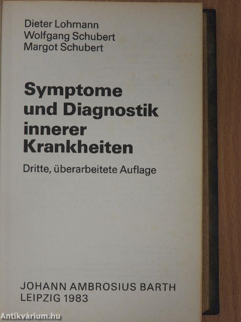 Symptome und Diagnostik innerer Krankheiten