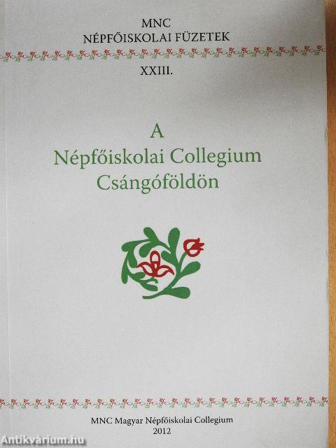 A Népfőiskolai Collegium Csángóföldön