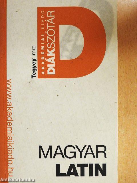 Magyar-latin diákszótár