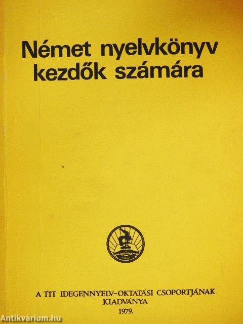 Német nyelvkönyv kezdők számára