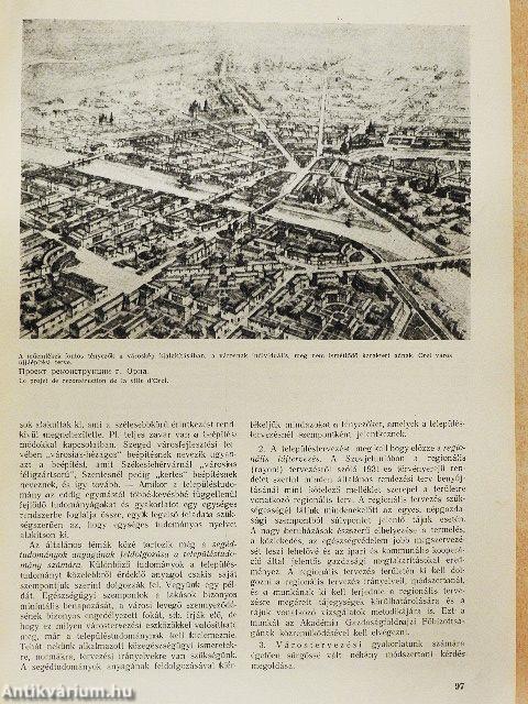 Magyar Építőművészet 1952/3.