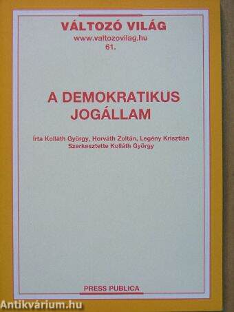 A demokratikus jogállam