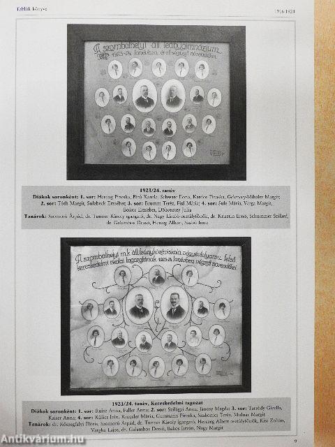 Tablók könyve 1917-2009