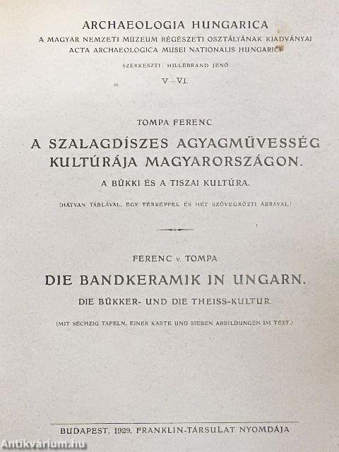 A szalagdíszes agyagművesség kultúrája Magyarországon
