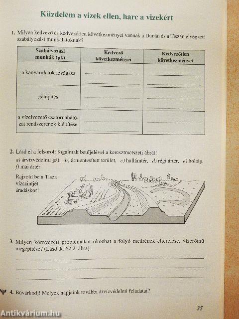 Földrajz munkafüzet 8.