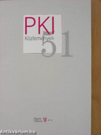 PKI Közlemények 51.