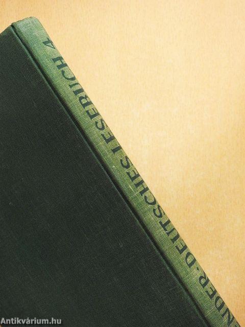 Deutsches Lesebuch für höhere Schulen 4.