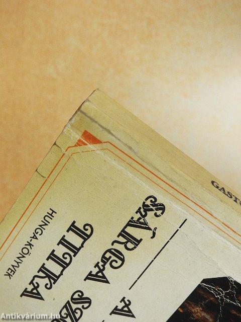 A sárga szoba titka