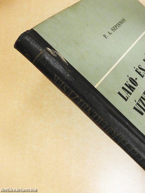 Lakó- és középületek vízvezetékberendezései