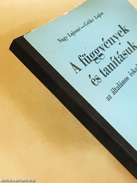 A függvények és tanításuk az általános iskolában