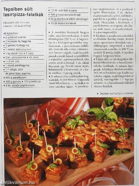 99 vendégváró 33 színes ételfotóval