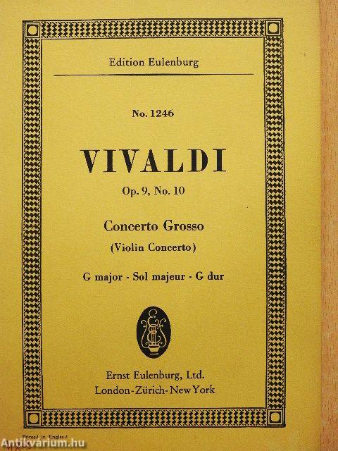 Concerto G major for Violin and String Orchestra