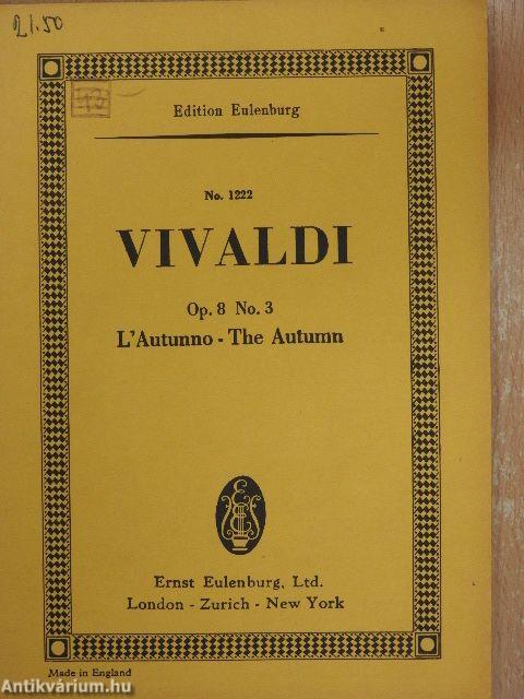 Le Quattro Stagioni No. 3. - L'Autunno