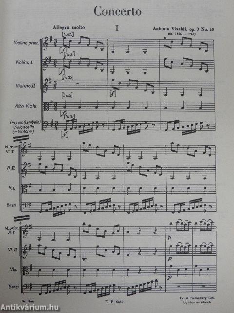 Concerto G major for Violin and String Orchestra