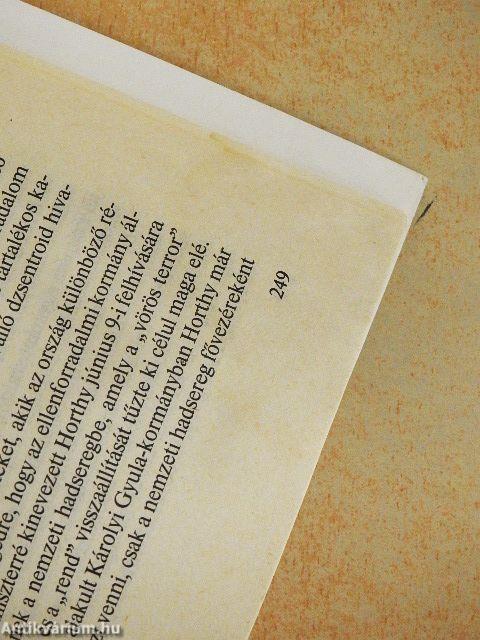 Egy letűnt korszakról 1919-1945