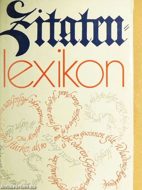 Zitatenlexikon
