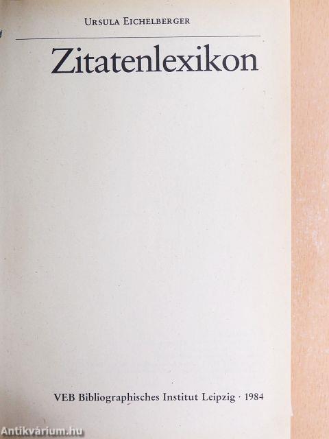 Zitatenlexikon