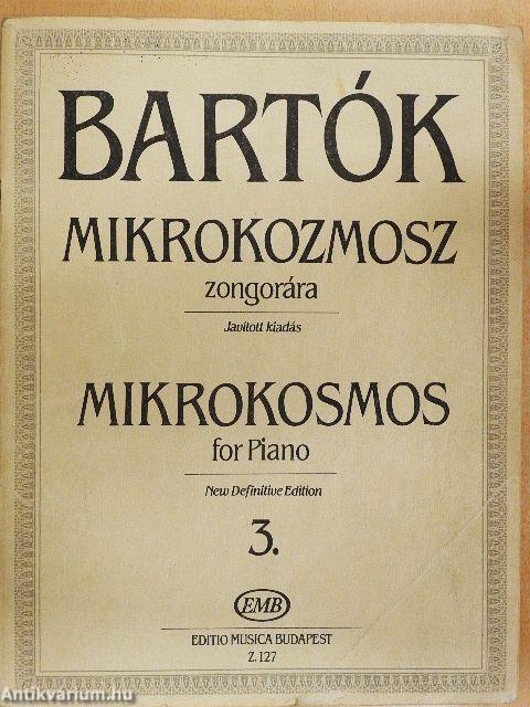 Mikrokozmosz zongorára 3.