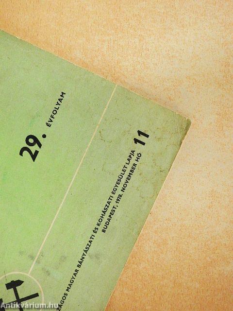 Bányászati és Kohászati Lapok - Öntöde 1978. november