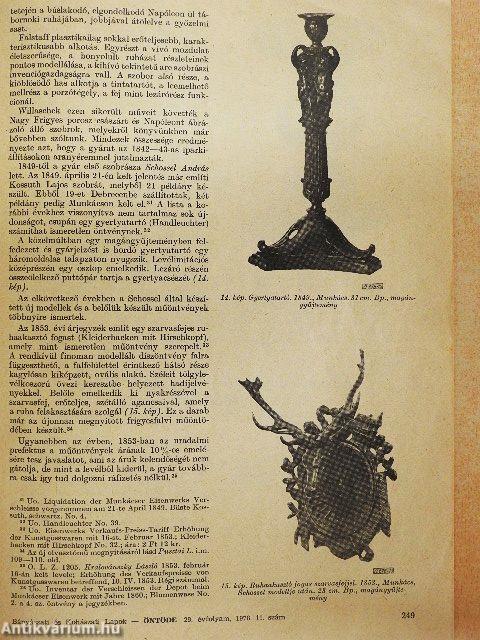 Bányászati és Kohászati Lapok - Öntöde 1978. november