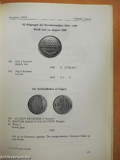 Die Münzprägungen des Hauses Habsburg 1780-1918 und der Republik Österreich seit 1918