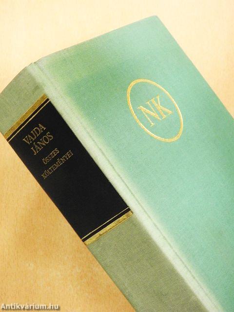 Vajda János összes költeményei