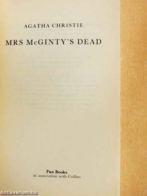 Mrs McGinty's Dead